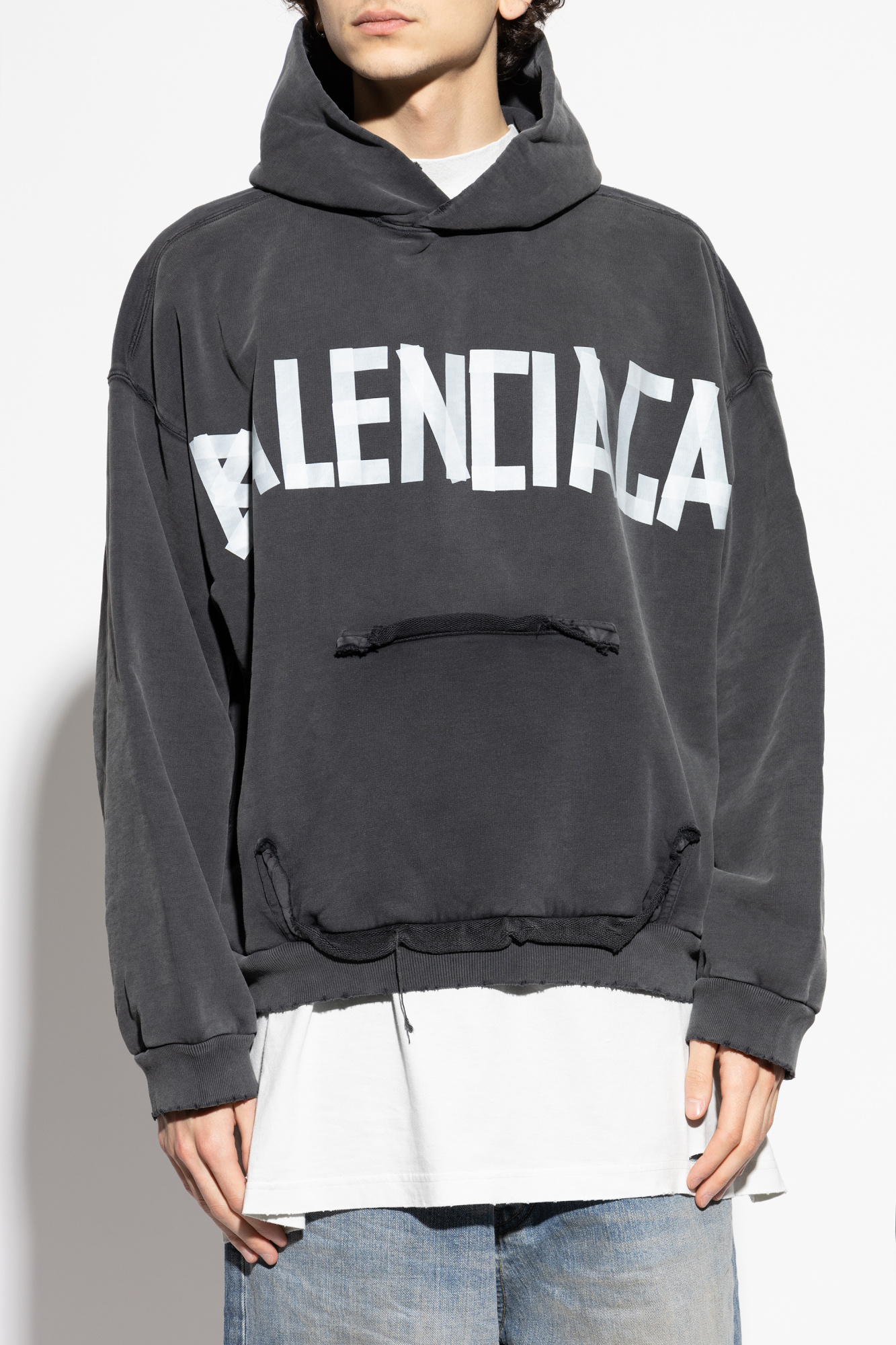 BALENCIAGA|HOODIES/SWEATS (744441 TRVK2 1041) Balenciaga Hoodie | Men's Clothing | Vitkac